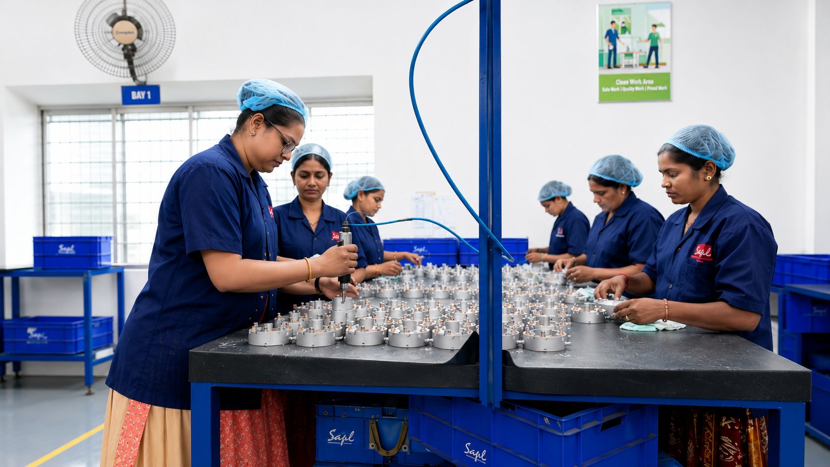 SAPL HPDC production floor — Chakan MIDC facility, Pune